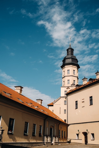 Medieval castle in Nesvizh, Minsk region