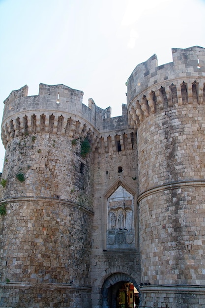 Medieval city of Rhodes Greece