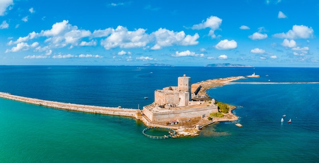 Medieval colombian castle also called sea castle