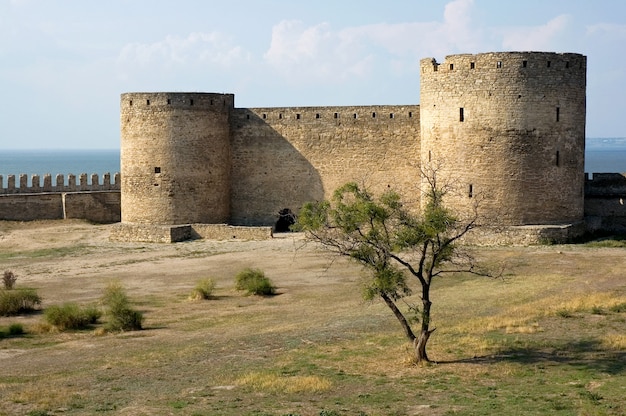 Medieval fortress Akkerman on the Dniester estuary. Belgorod-Dnistrovsky. Ukraine