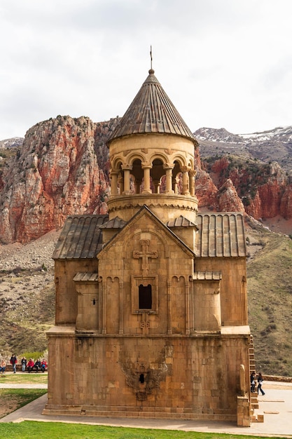 the medieval monastery of noravank in armenia