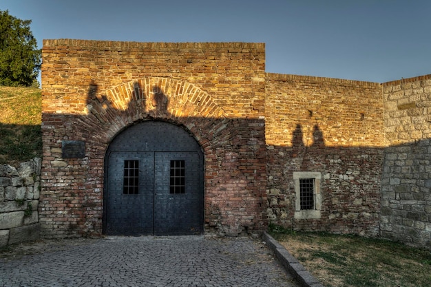 Medieval steel gate at Kalemegdan fortress