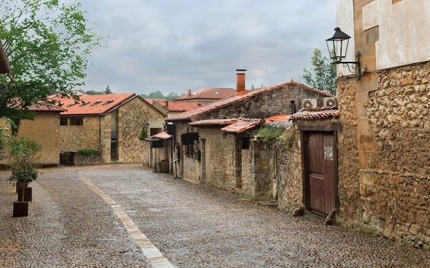 Medieval streets of Santillana del Mar, Spain