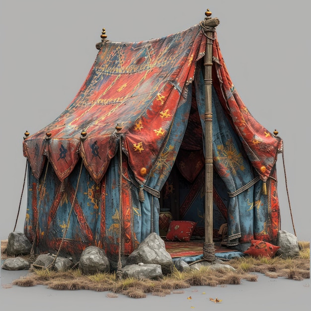 Photo medieval tent