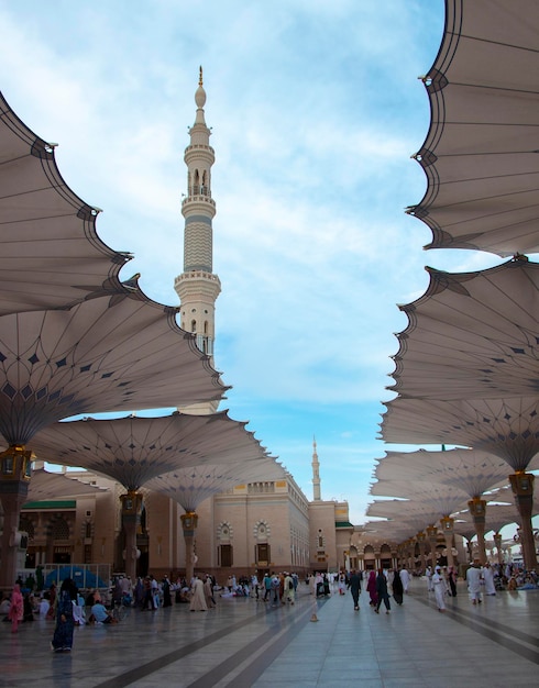 Medina Saudi Arabia 11 May 2017 Prophet Mohammed Mosque Al Masjid an Nabawi