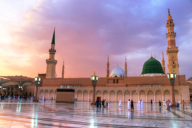 Medinasaudi arabia 13 december 2019 prophet mohammed mosque al masjid an nabawi medina saudi