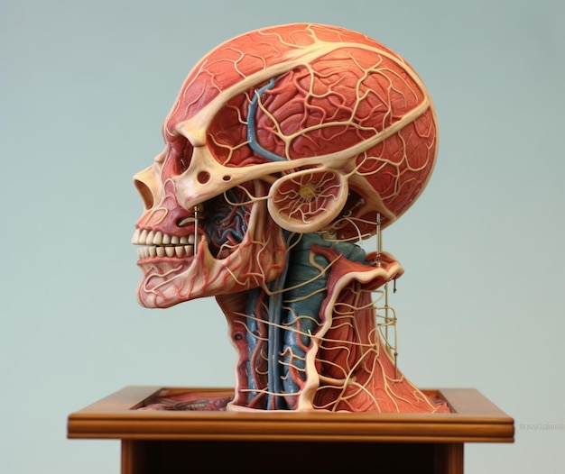 Foto medisch anatomisch model