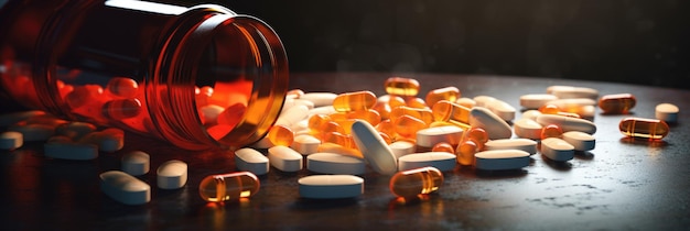 Medische tabletten en capsules