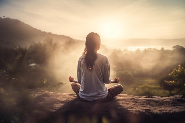 Meditatie en mindfulness beoefent Generatieve AI