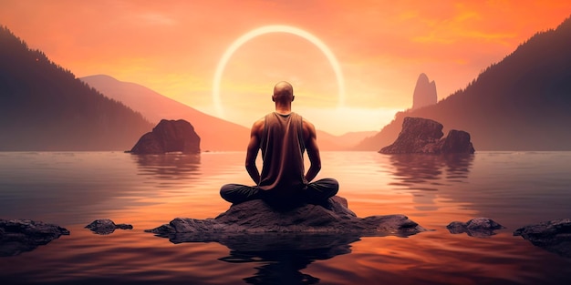 Meditatie en mindfulness om stress te verlichten en het mentale welzijn te verbeteren