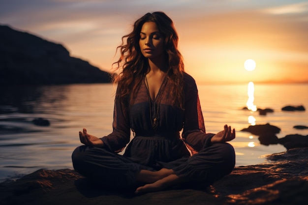 Meditatie van vrouwen