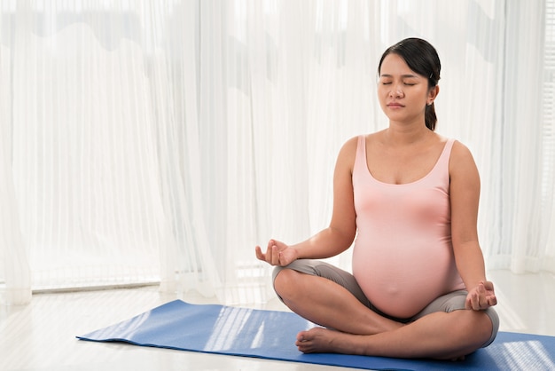 Meditation before childbirth