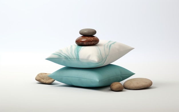 Набор подушек для медитации, охватывающий спокойствие и спокойствие