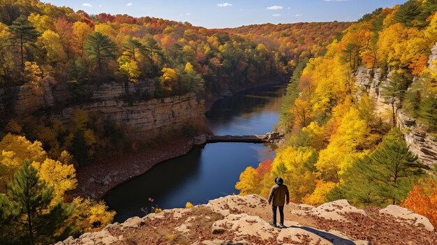 meditation in the outdoors HD 8K wallpaper Stock Photographic Image