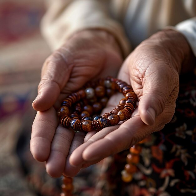 Meditative Hand Bead Count