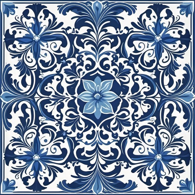 Mediterranean blue tile patterns Portuguese tile patterns ceramic tile pattern for kitchen