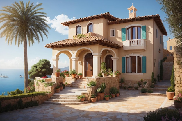 Mediterranean house