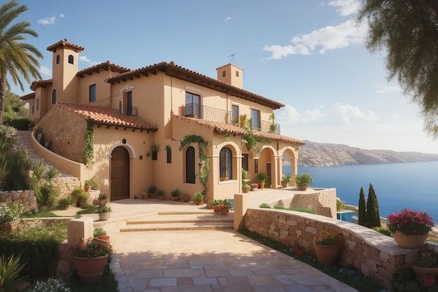 Mediterranean house