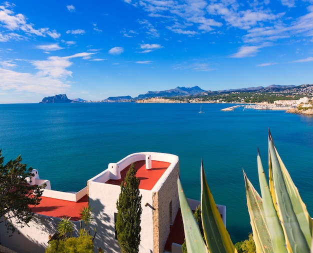 Mediterranean houses in Moraira Teulada at Alicante