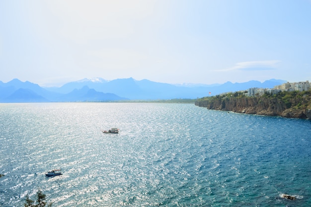 Mediterranean landscape in Antalya. 