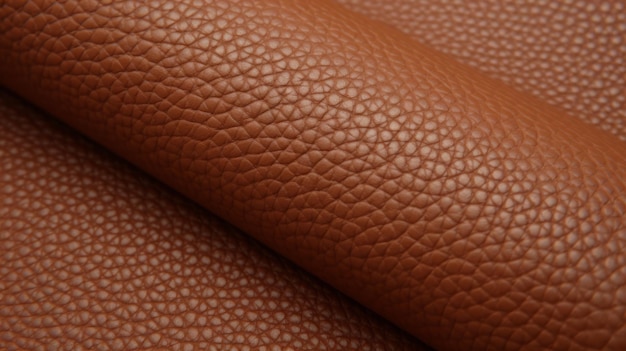 Medium Brown Synthetic Leather