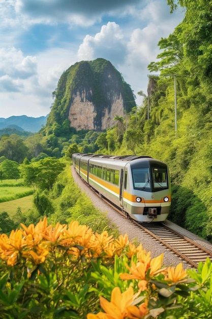 medium and high speed trains laos china