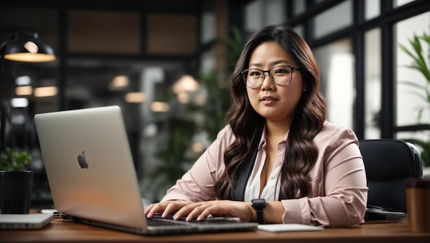 Medium shot business Plussize managers in the office