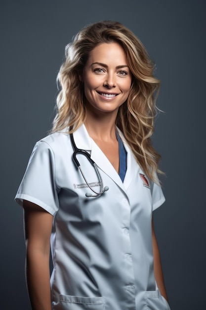 Medium_shot_of_28_years_old_female_doctor_grey_backgroun