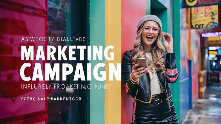 Photo medium shot woman influencer marketing