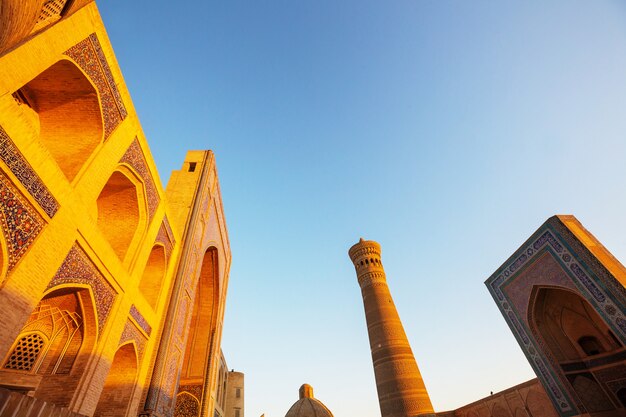 Medrese nella città antica bukhara, uzbekistan