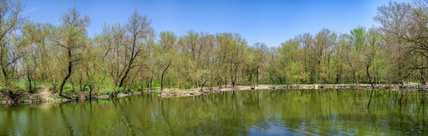 Meer in de reserve Askania-Nova in Oekraïne