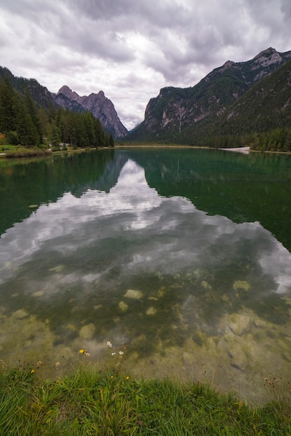 meer Italiaanse Alpen Dolomieten