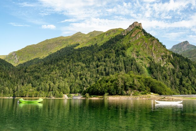 Meer van de Franse bergen van de Pyreneeën