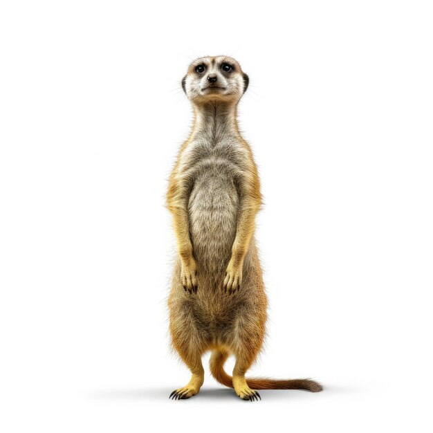 Foto meerkat op wacht