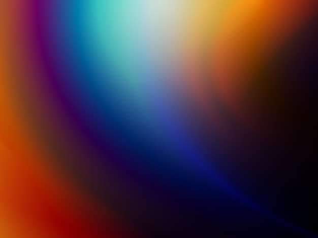 Foto meerkleurige regenboog gerangschikt in gradiëntachtergrond premium foto