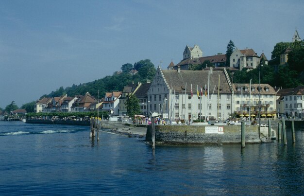 Meersburg at the lake constance