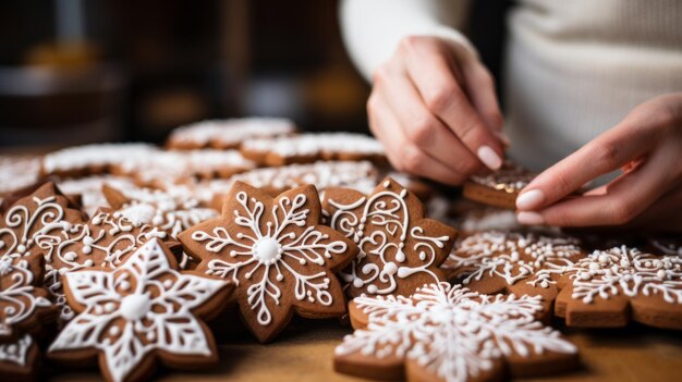 Meesterwerken van peperkoek onthullen de precisie en smaak van handgemaakte lekkernijen van een vrouw