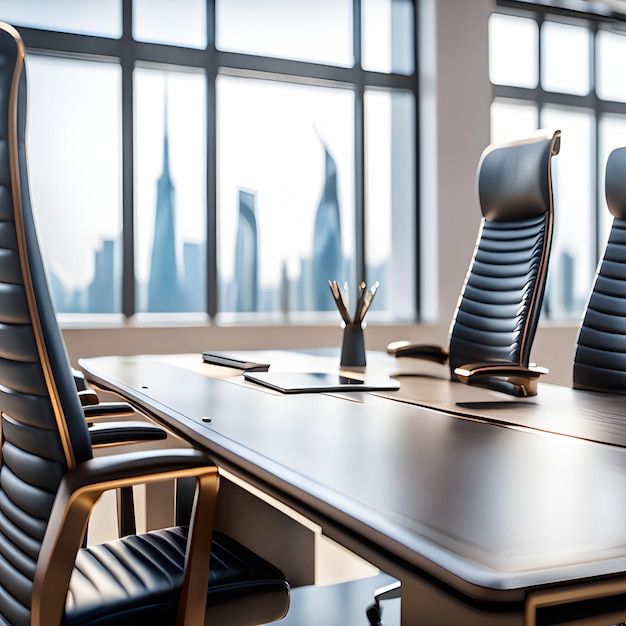 Meeting Room filled With Chairs