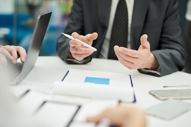 Meeting Table Background