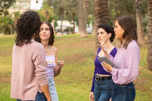 Meeting of young women entrepreneurs