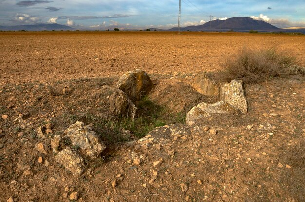 Megalithisch park van Gorafe. Granada - Andalusië, Spanje.