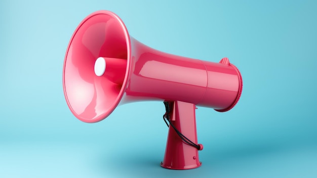 megaphone isolated on solid background