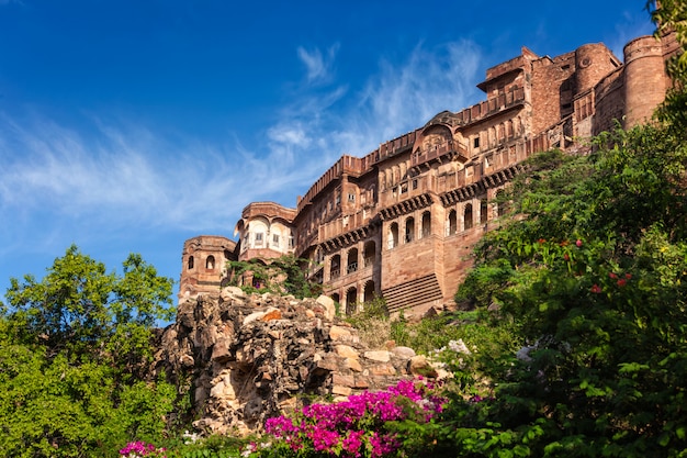 Mehrangarh fort. Jodhpur, India