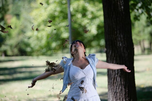 Meisje in het park