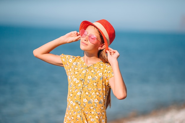 Meisje op strand