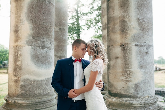 meisje romance boom schoonheid bruidegom