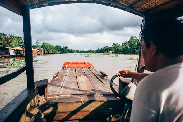 Mekong river, Vietnam