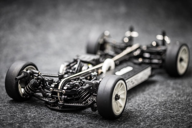 MELBOURNE AUSTRALIA NOVEMBER 28RC car chassis s used in competition racing in Australia in 2022