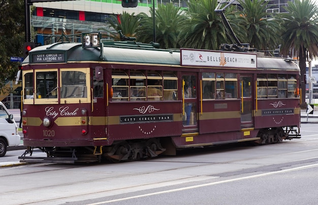 Photo melbourne tram