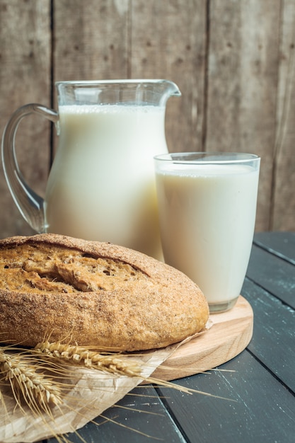 Melk en bakkerijproducten